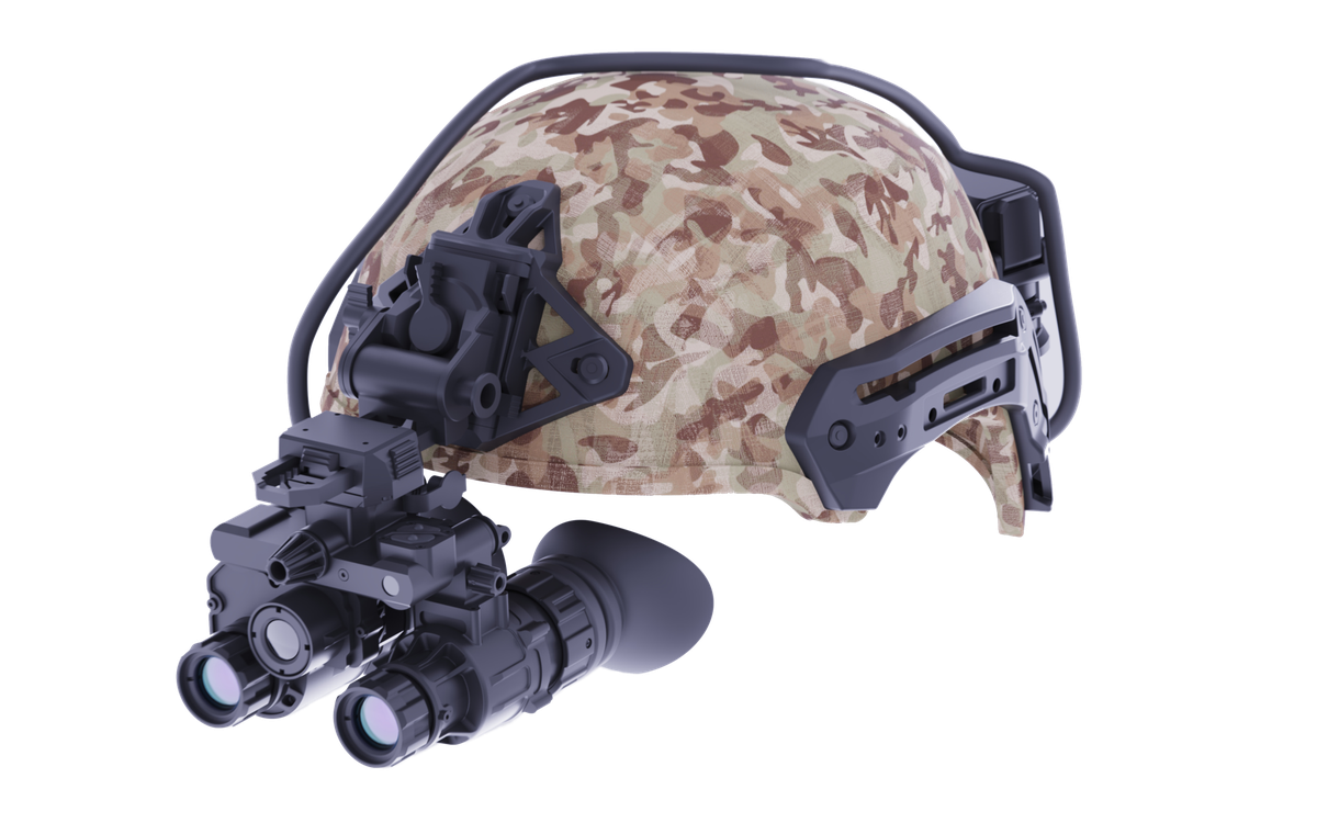 ADNV-GF31 Black Mounted Side View