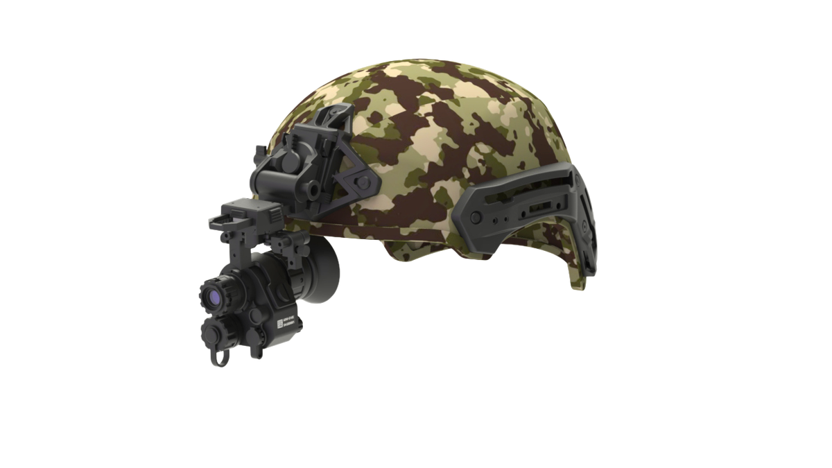 ADNV-G14P2 Single Monocular Mounted Side View